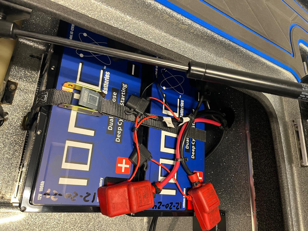 Ionic Lithium 12V 100Ah | LiFePO4 Deep Cycle Battery + Bluetooth - Customer Photo From BENNY HOTARD