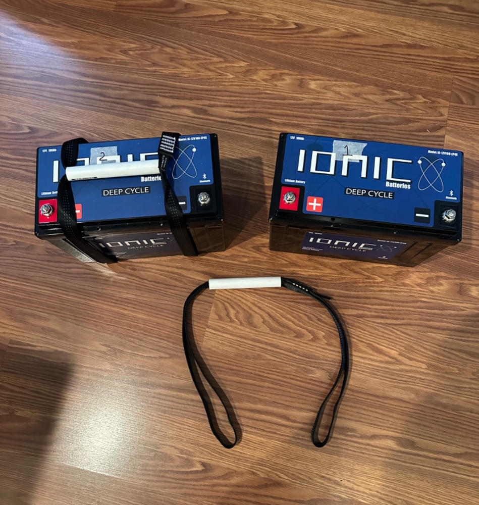 Ionic Lithium 12V 100Ah | LiFePO4 Deep Cycle Battery + Bluetooth - Customer Photo From James Noll