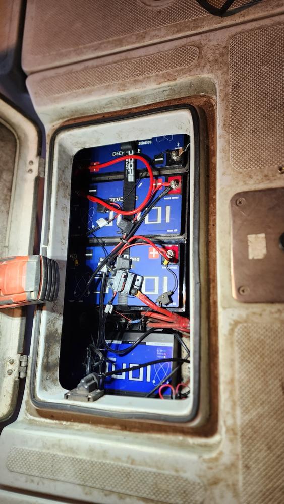 Ionic Lithium 12V 100Ah | LiFePO4 Deep Cycle Battery + Bluetooth - Customer Photo From Bob Scoggins
