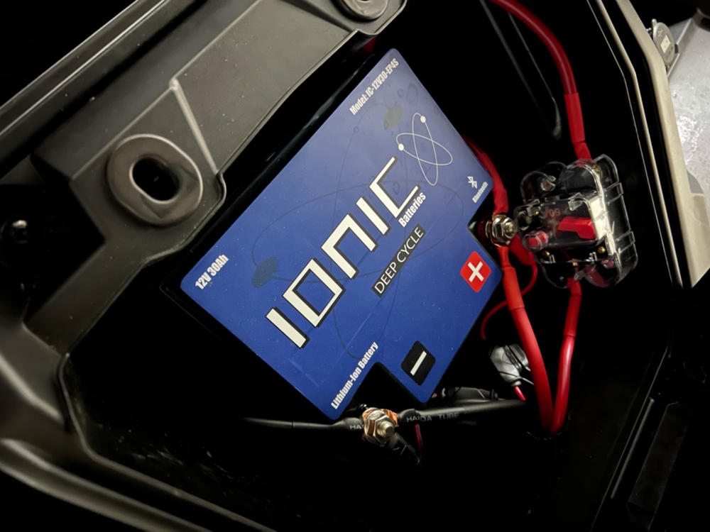 Ionic Lithium 12V 30Ah | LiFePO4 Deep Cycle Battery + Bluetooth - Customer Photo From David Pitts