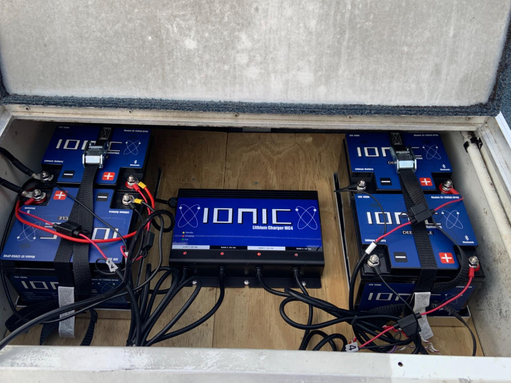 Ionic 4 Bank Charger 12V 10A - Customer Photo From Robert Seymour