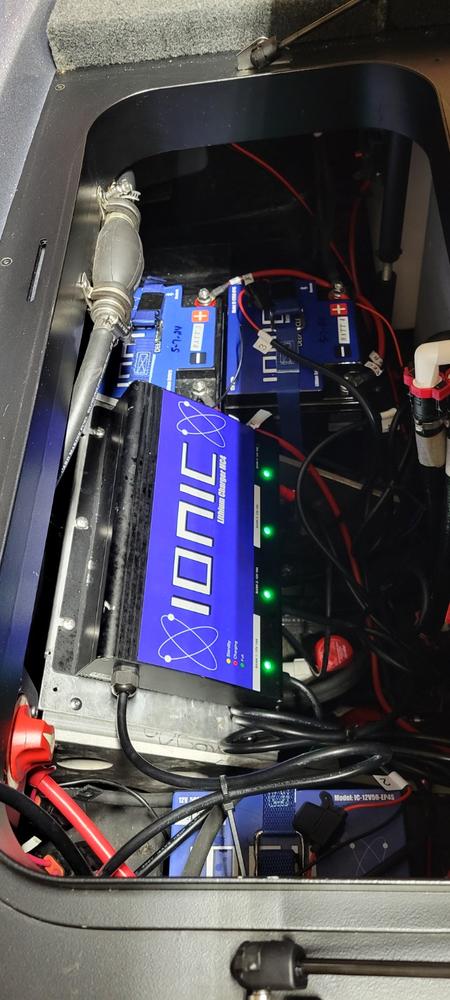 Ionic Four Bank Charger - Customer Photo From Greg Sims