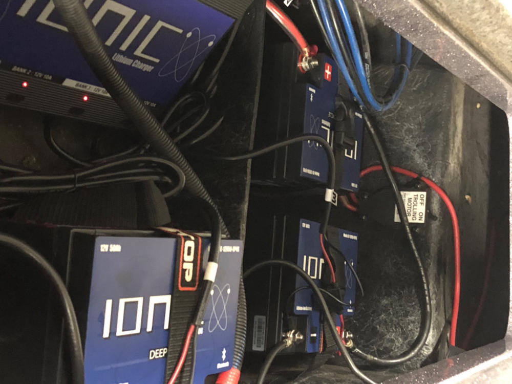 Ionic 4 Bank Charger 12V 10A - Customer Photo From troy poret