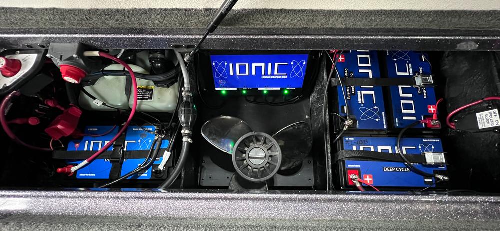 Ionic Four Bank Charger - Customer Photo From Jeff Hawkins