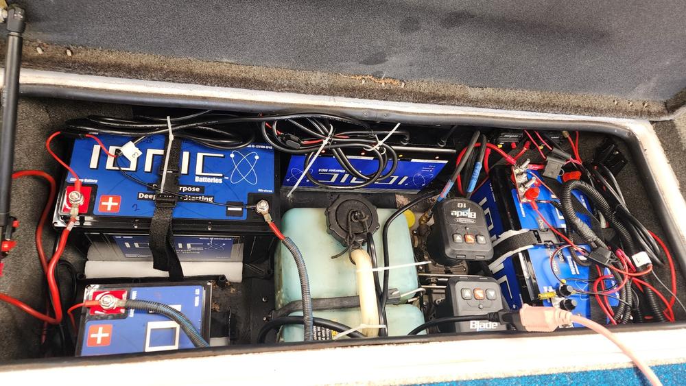 Ionic Four Bank Charger - Customer Photo From Nathaniel Rudisill