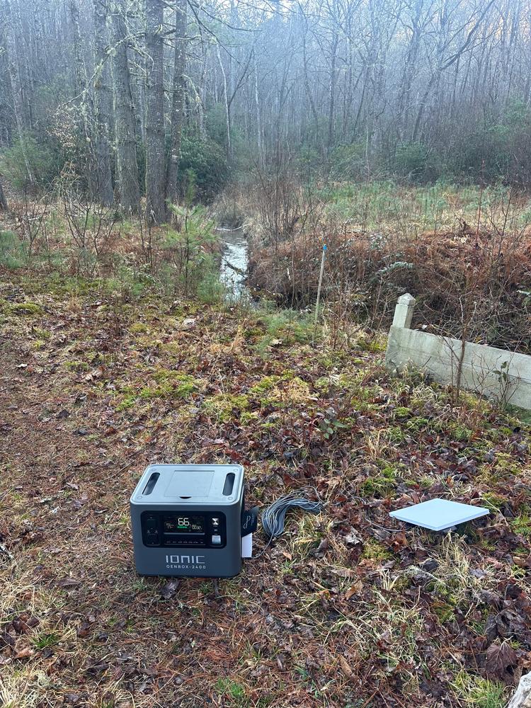 Ionic GenBox 2400 Portable Power Station | 2400W Pure Sine Wave with UPS & Expandable Capacity - Customer Photo From Gracie