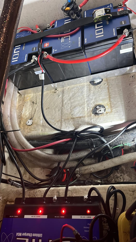 Ionic Lithium 36V LiFePO4 Bass Boat Bundle | Trolling Motors and Starter Batteries - Customer Photo From Brian Lasky
