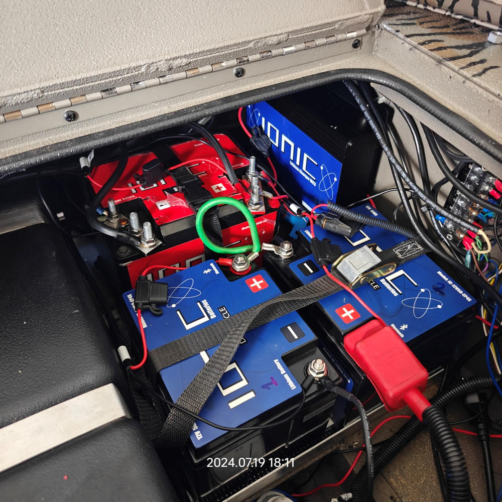 Ionic Three Bank Charger - Customer Photo From michael conrad