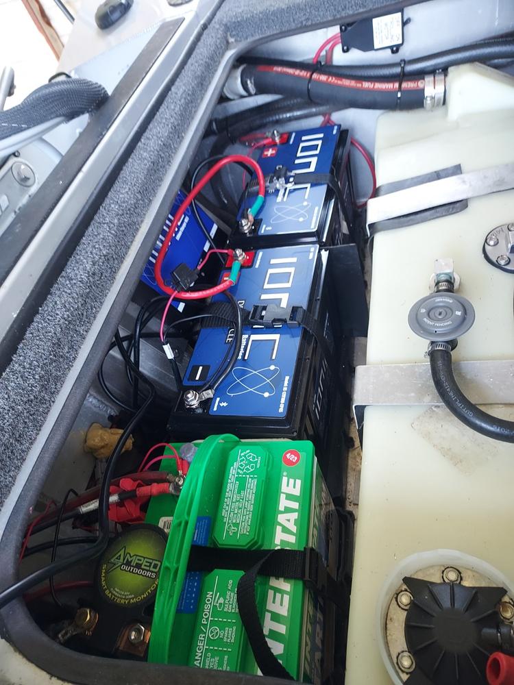 3 Bank Battery Charger (12V 10A) - Customer Photo From Dudley Dean Rose Jr.
