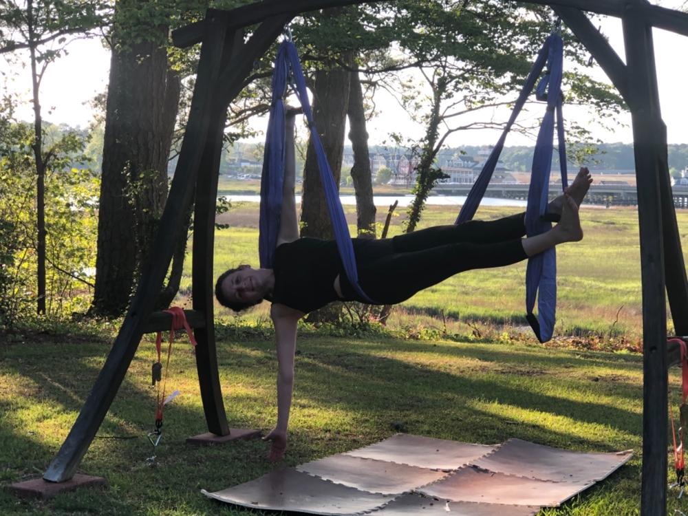 Yoga Swing with Handles - Customer Photo From Angela Cusick
