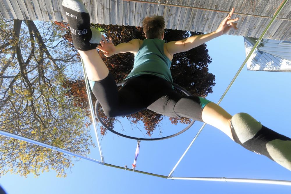 Aerial Hoop Lyra Set with Rigging Equipment - Customer Photo From Marnie Mangano