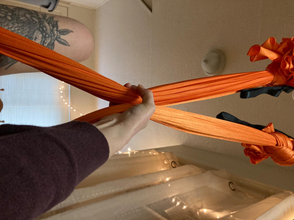 Aerial Yoga Hammock Set with Rigging Equipment - Customer Photo From Megan Sweet