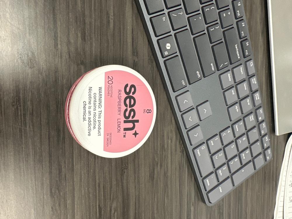 Sesh+ Raspberry Lemon - Customer Photo From Austin Stoller