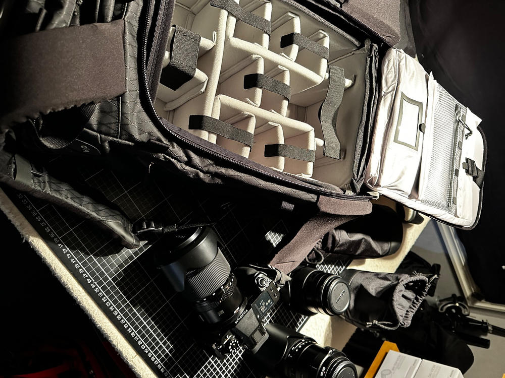 f-stop ICU (Internal Camera Unit) - Pro Large Camera Bag Insert and Cube - Customer Photo From Patrik Wennerlund