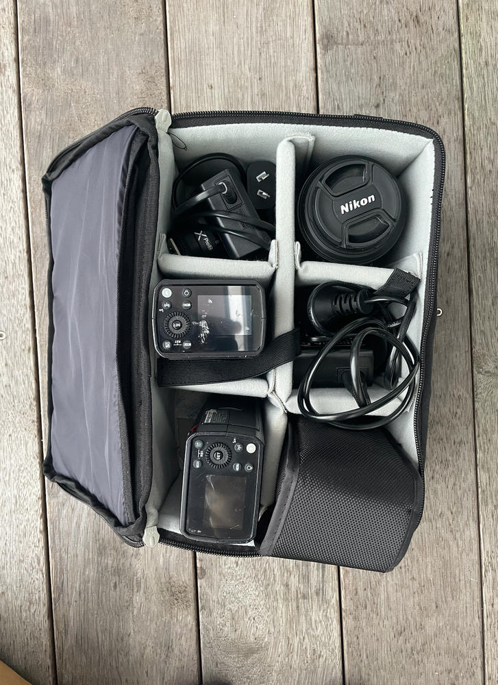 f-stop ICU (Internal Camera Unit) - Pro Small Camera Bag Insert and Cube - Customer Photo From Coni Flores