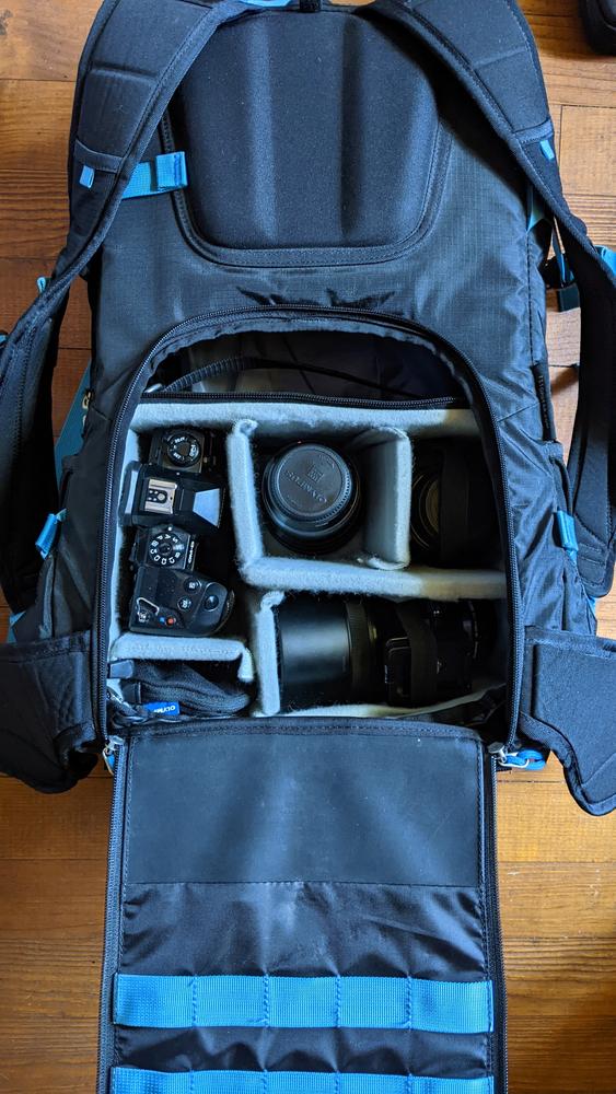 Guru 25L Ultra-Light Travel and Sports Camera Backpack - Customer Photo From Simon P.