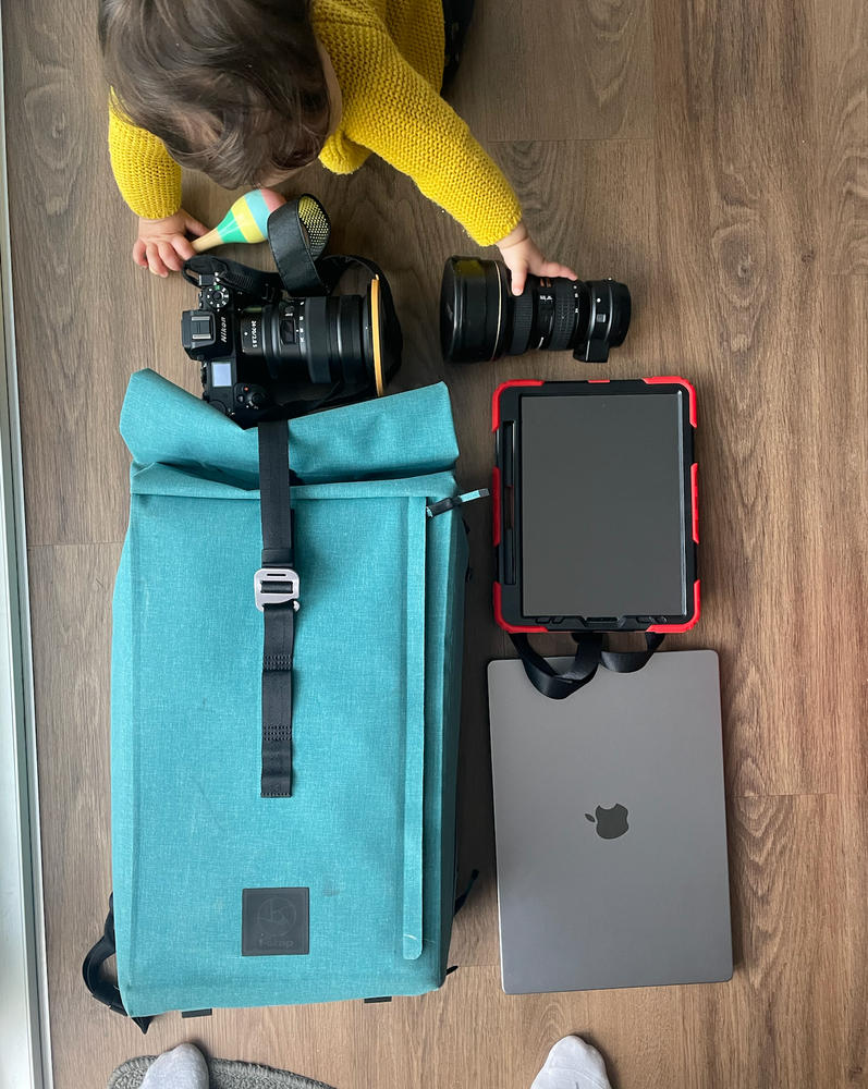 Dyota 20L Roll-Top Camera Pack - Customer Photo From Coni Flores