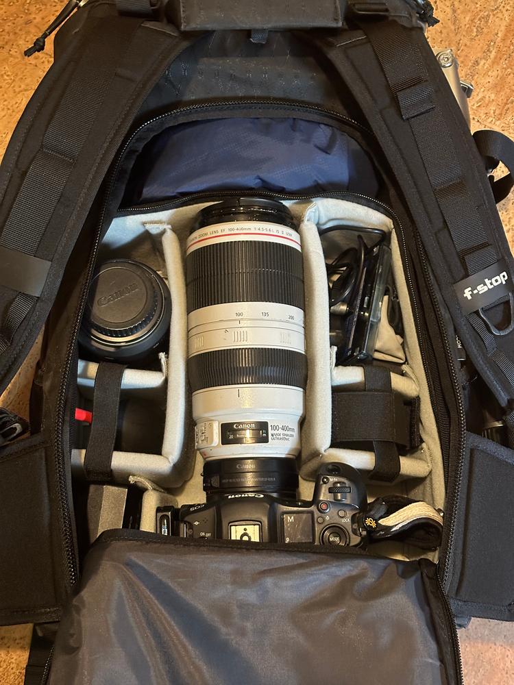 Lotus 4 CORE DuraDiamond® Anthracite Travel and Adventure Camera Backpack - Customer Photo From Adrian
