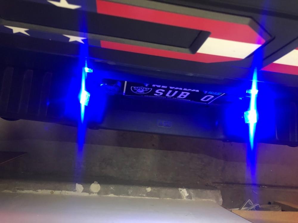 2017 - 2020 F150 RAPTOR TAG LED BULBS - Customer Photo From Jason J.