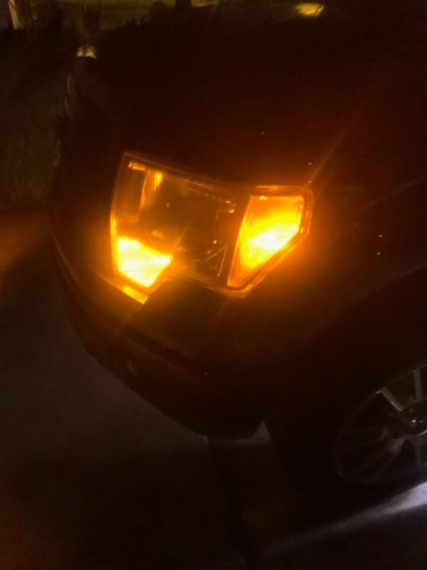 2009-14 F150 FRONT MARKER LIGHT LED BULBS - Customer Photo From Justin S.