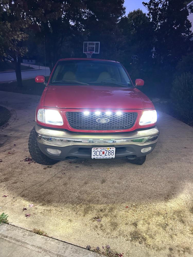 Ford F150 1997-03 Raptor Style Extreme LED grill Kit - Customer Photo From Anthony