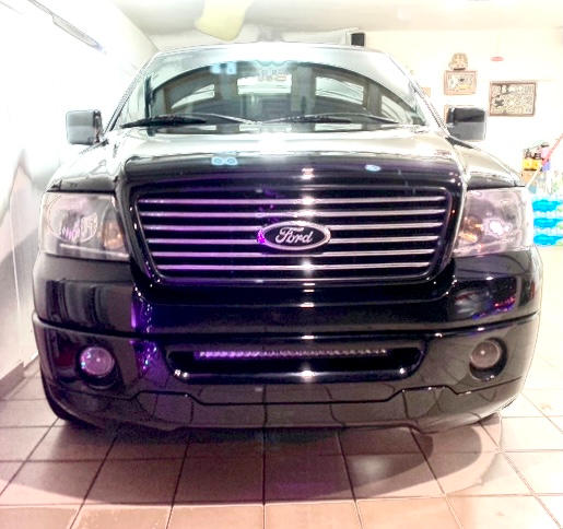 2006-08 F150 26" PALADIN 120W Curved CREE XTE Lower Intake LED Bar - Customer Photo From Jorge Castro