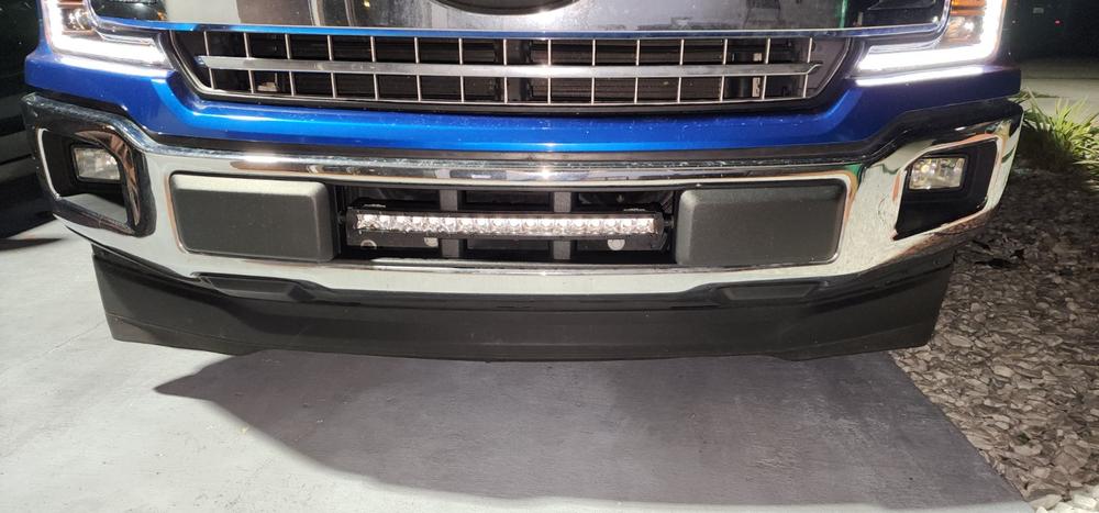2018 - 2020 F150 20" PALADIN 90W Curved Lower Intake LED Bar - Customer Photo From Borys B.