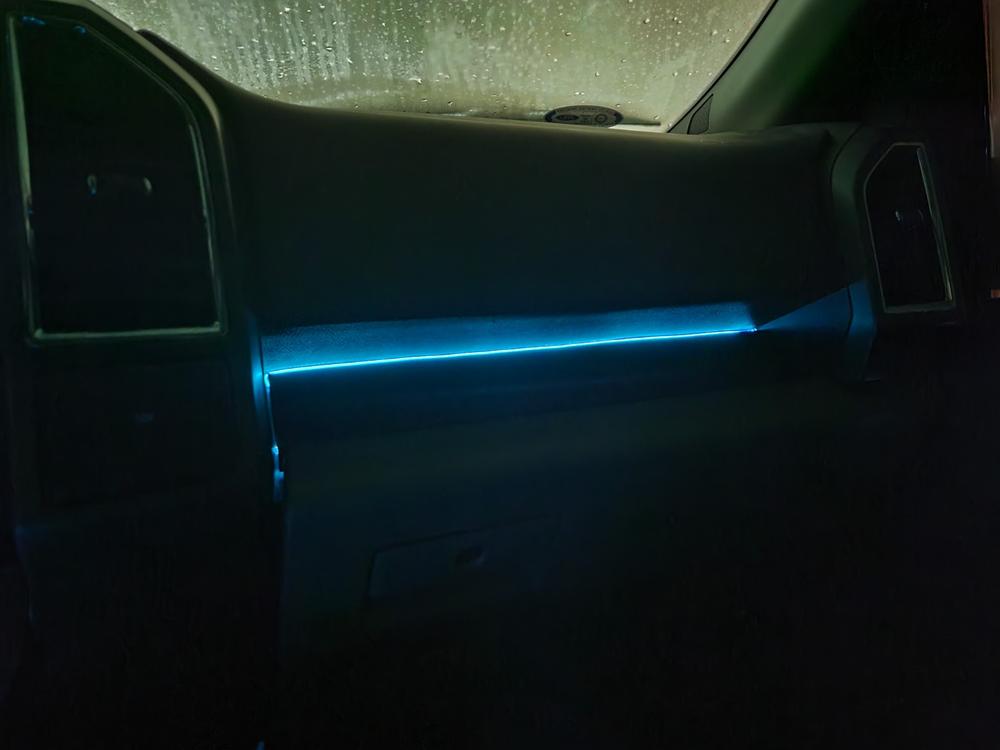 2015 - 2020 F150 Dash Accent Light Kit - Customer Photo From Danny P.