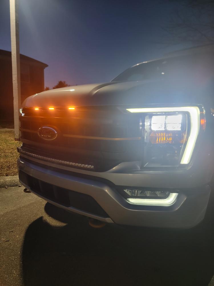 2021 - 2023 F150 PALADIN 180W Curved CREE XTE LED Bumper Bar - Customer Photo From Lucas M.