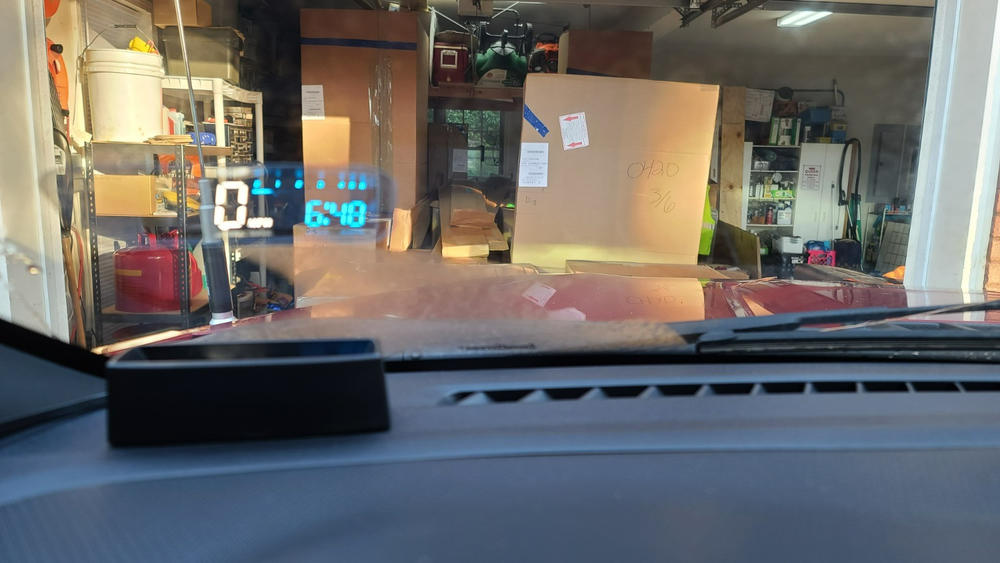 2021 - 2022 F150 MKII Heads Up Display (HUD) Windshield Display System - Customer Photo From Timothy H.