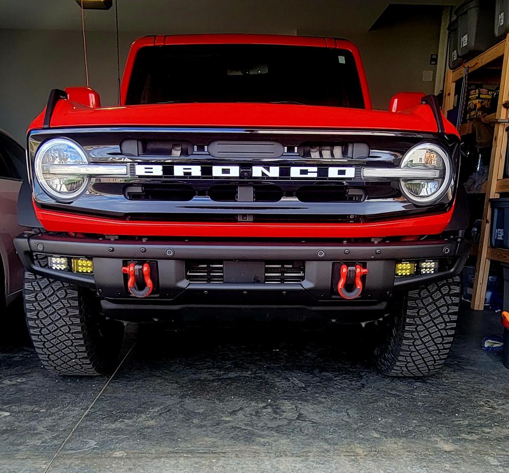 2021 - 2023 Ford Bronco LED Fog Lights CREE Spartan Series - Customer Photo From James O.