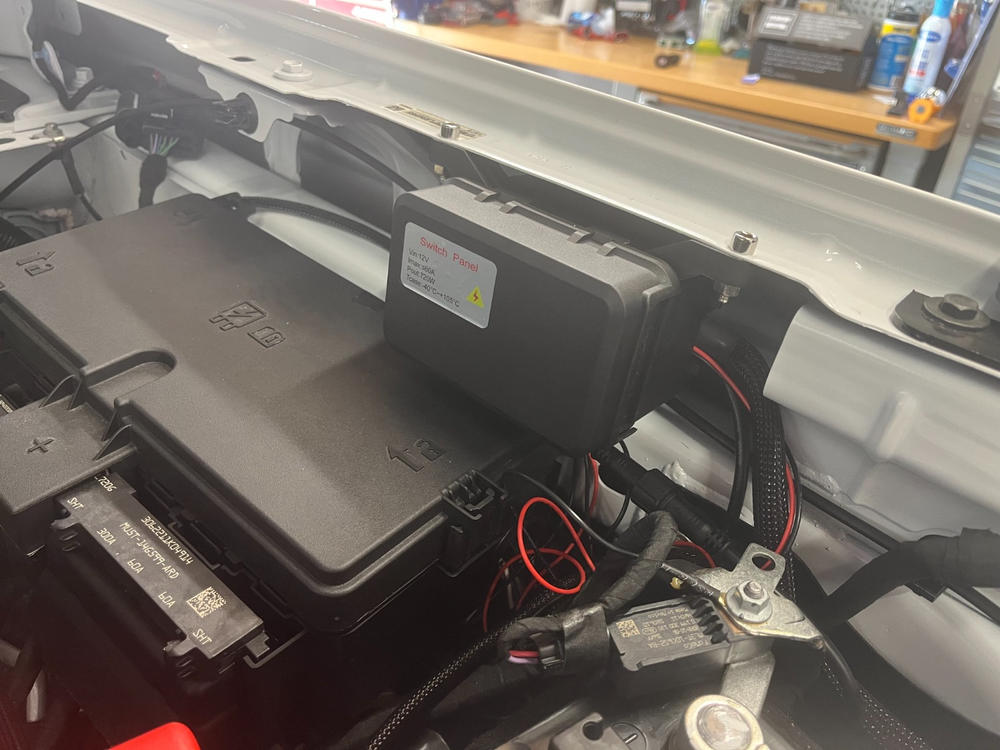 2021-2023 Ford Bronco LED AUX Switch Panel - Customer Photo From Lynn D.