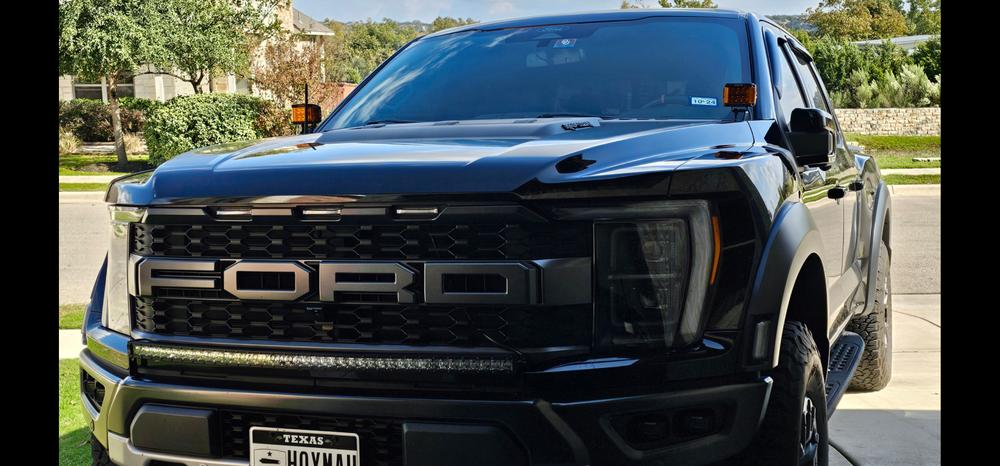 2021 - 2023 F150 Raptor GEN3 44" Paladin 210W Curved CREE XTE LED Bumper Bar - Customer Photo From Hoy