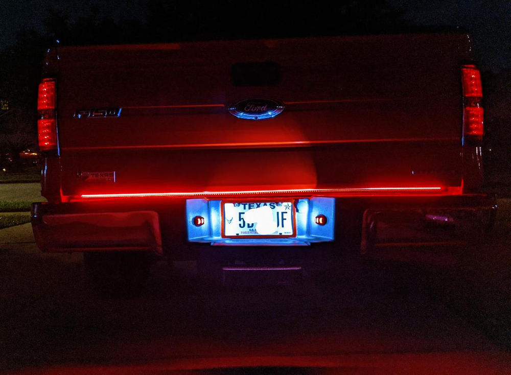 2009 - 2014 F150 Sentinel CREE LED Tailgate Bar - Customer Photo From Teddy M.