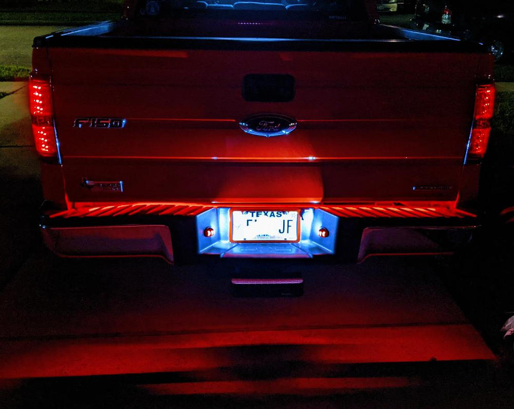 2009 - 2014 F150 Sentinel CREE LED Tailgate Bar - Customer Photo From Teddy M.