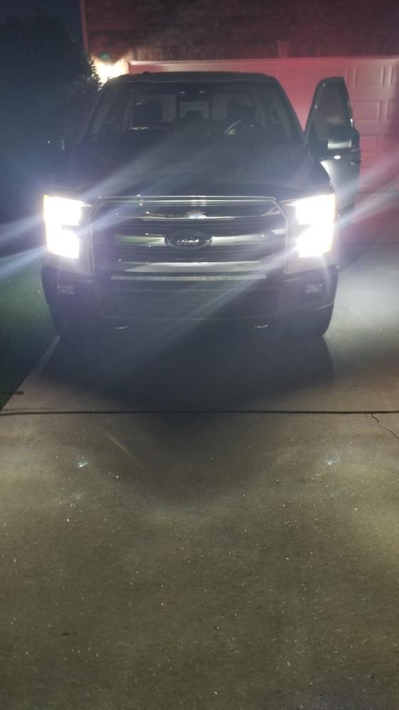 2015 -2017 F150 PALADIN 180W Curved CREE XTE LED Bumper Bar - F150LEDs.com