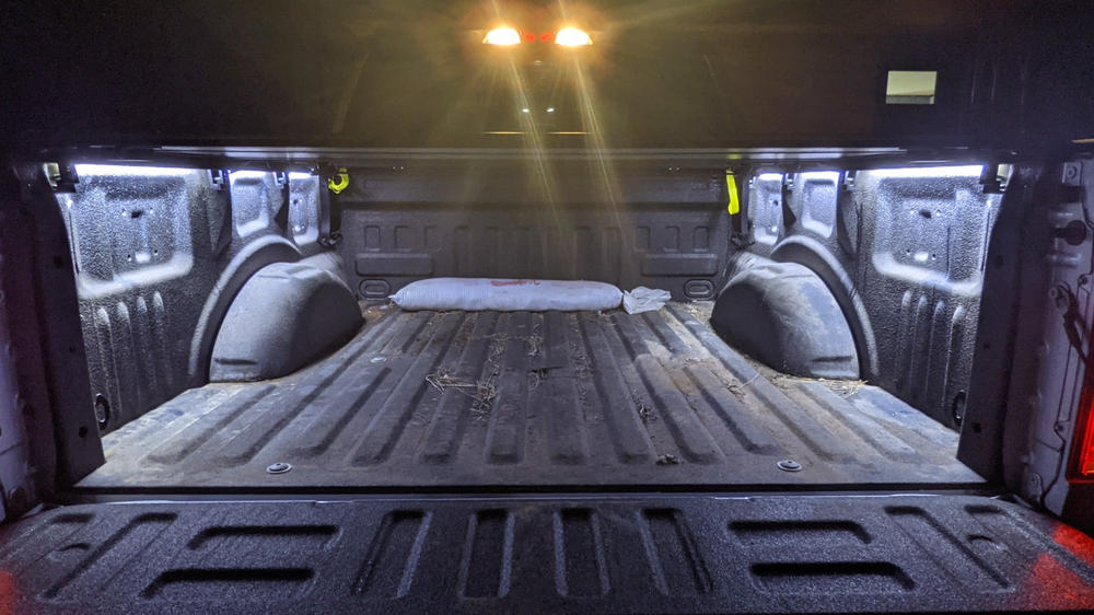 2015-2020 F150 Integrated Bed LED Lighting Kit - Customer Photo From Stephen D.