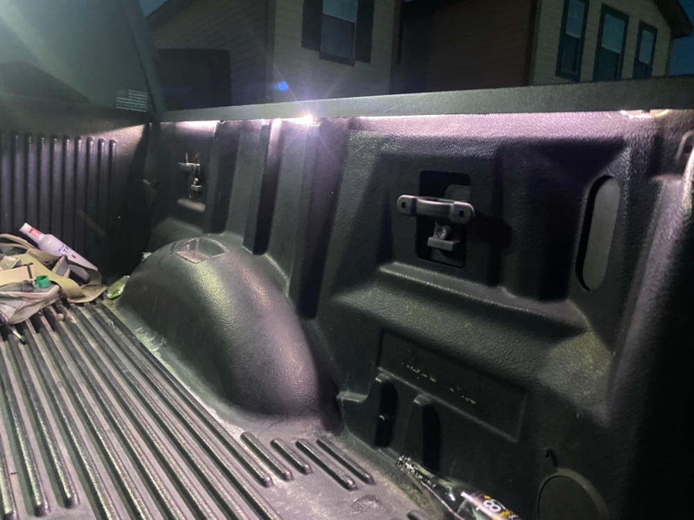 2015-2020 F150 Integrated Bed LED Lighting Kit - Customer Photo From Bernie M.
