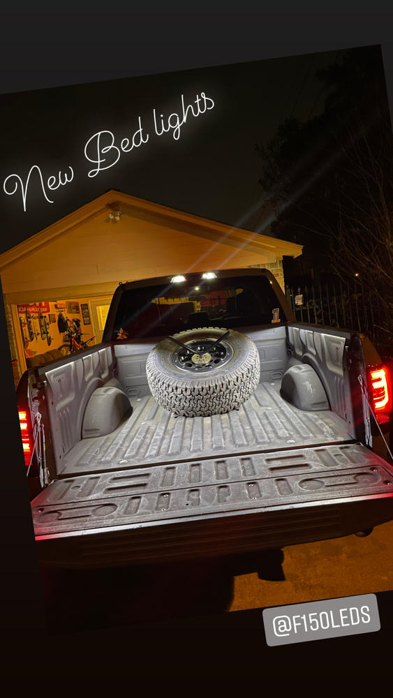 2015-2020 F150 Integrated Bed LED Lighting Kit - Customer Photo From Martin S.