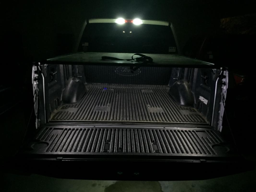2015 2020 Integrated F150 Bed Cargo Area Premium LED lights