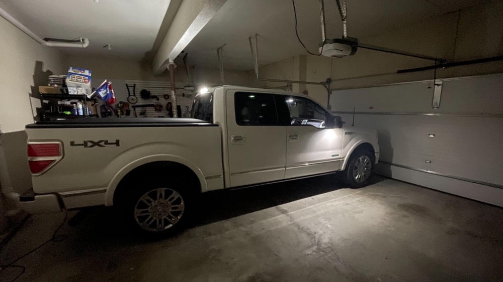 2009-14 F-150 Puddle Lamp Mirror LEDs - Customer Photo From Roscoe W.