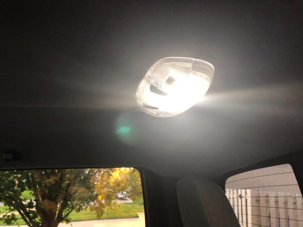 2009-14 F-150 Rear Interior Dome LED Light Bulbs - Customer Photo From Jerome H.
