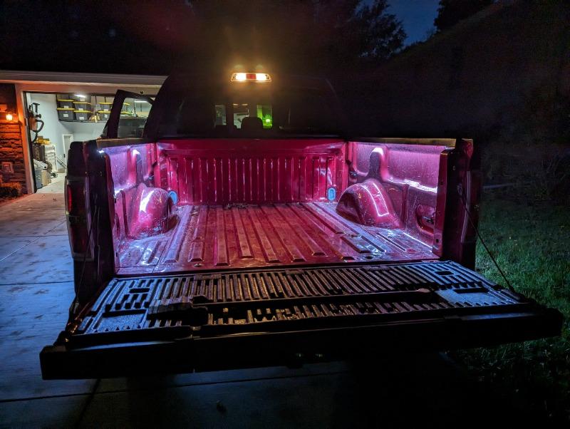 2009-2014 F150 Integrated LED Bed Lighting Kit - Customer Photo From Tracy M.