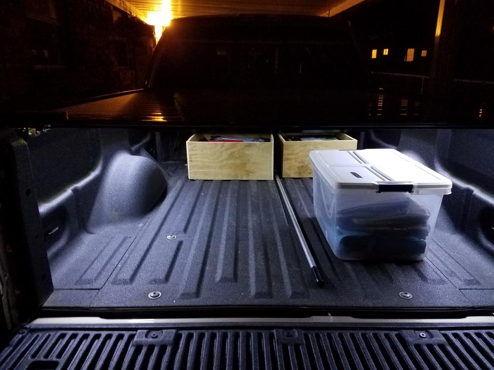 2009-2014 F150 Integrated LED Bed Lighting Kit - Customer Photo From Doug H.