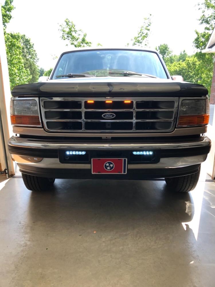 Ford F150 2009-14 F150 Raptor Style Extreme LED grill Kit - Customer Photo From john a.