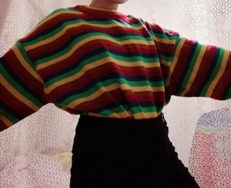 Unif clarissa sweater on sale rainbow