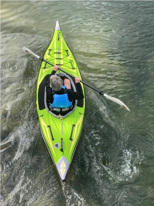 AdvancedFrame Kayak - Green/Gray - Customer Photo From Maryann ORegan
