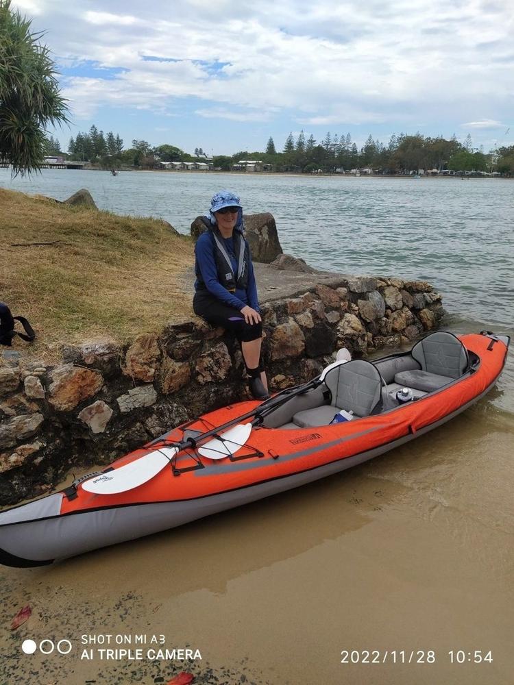 AdvancedFrame Convertible Elite Kayak - Customer Photo From Roger Dunlop