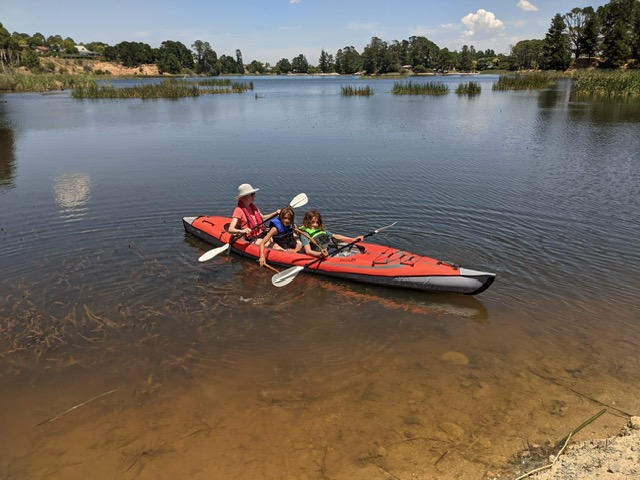 AdvancedFrame Convertible Elite Kayak with Pump - Customer Photo From Lachlan Armstrong