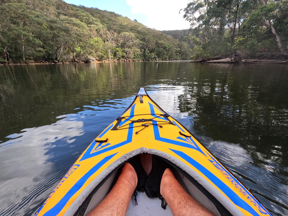 AdvancedFrame Sport Elite Kayak with Pump - Customer Photo From Paul Franke